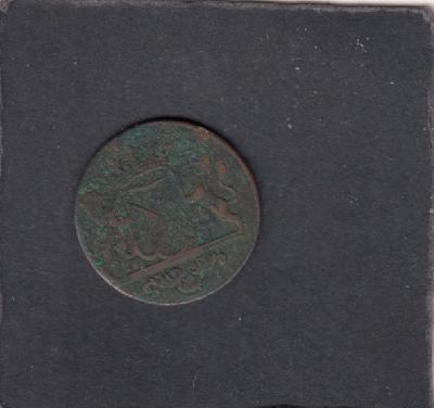 Beschrijving: Duit V.O.C. Utrecht S313